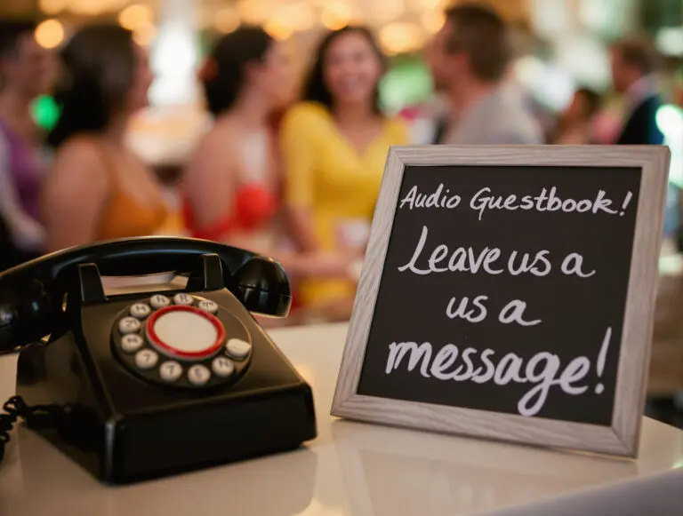 Audio Gästebuch Telefon Hochzeit