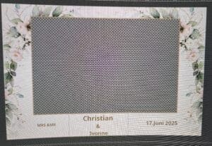 Fotobox mieten 27 Hochzeitsbild Blumen 2